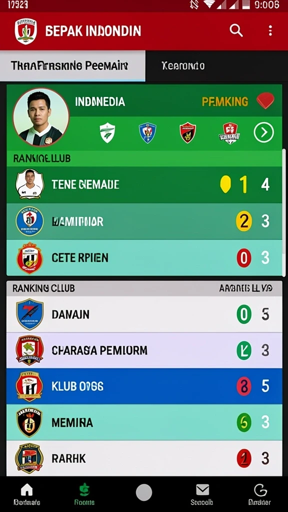 Tampilan antarmuka yang intuitif dan menarik.