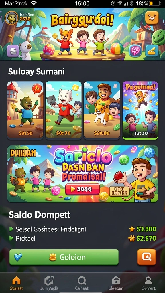 Tampilan antarmuka yang intuitif dan mudah digunakan.