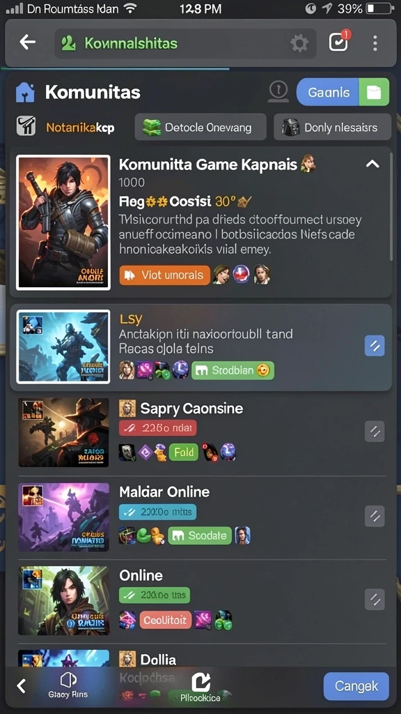 Screenshot menampilkan fitur kustomisasi karakter yang mendalam.