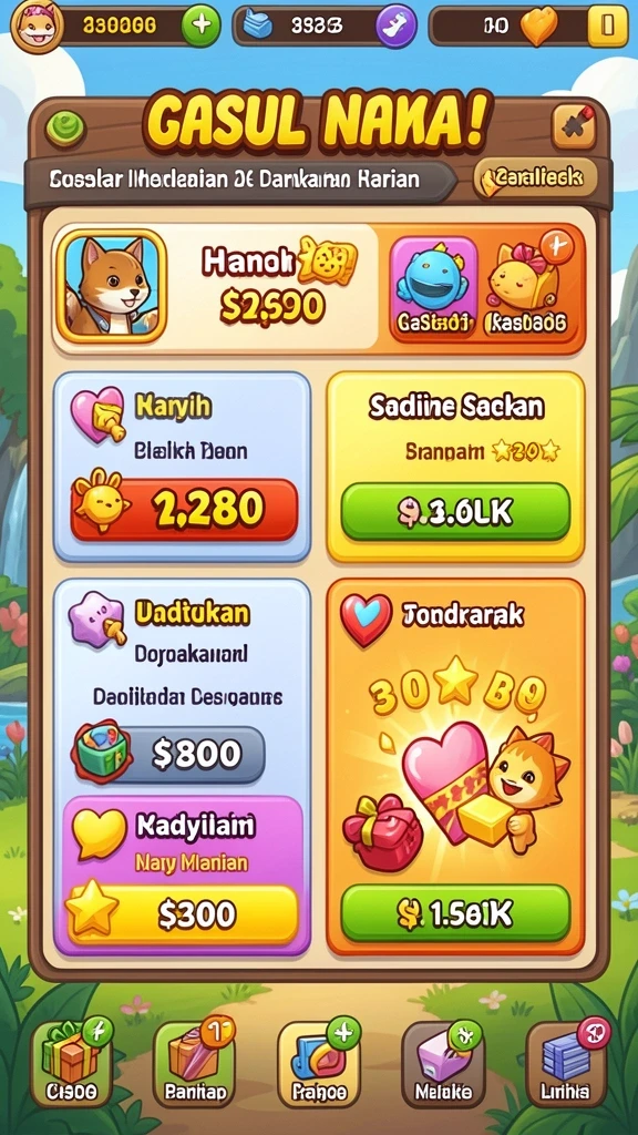 Karakter-karakter unik yang dapat dimainkan di BOS5000.
