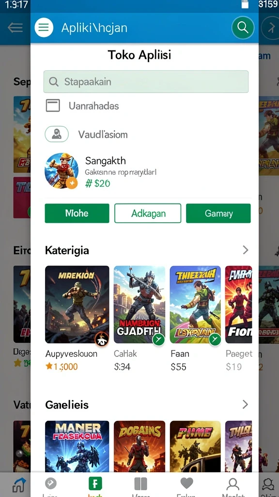 Tampilan karakter yang bisa dikustomisasi di FIXPLAY666.