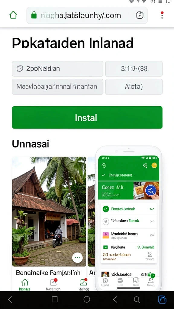 Tampilan utama GARITOTO dengan karakter menarik.