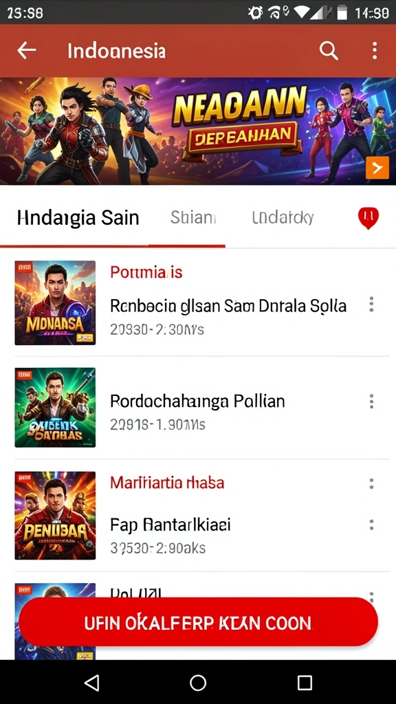 Tampilan awal yang menarik dari aplikasi GG288.