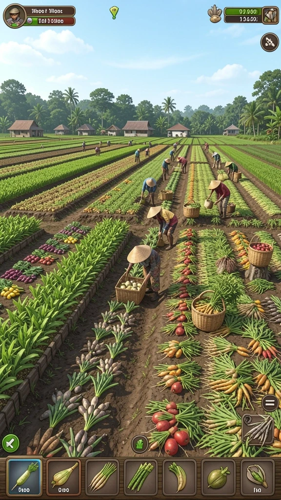 Karakter-karakter unik yang dapat Anda pilih.