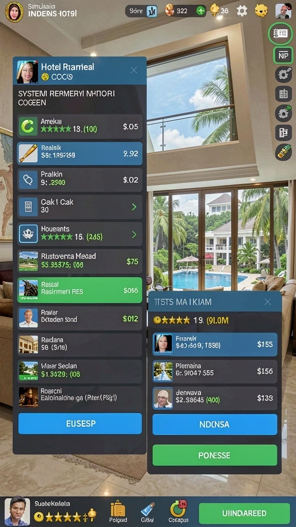 Screenshot dari level pertama yang menampilkan grafis memukau.