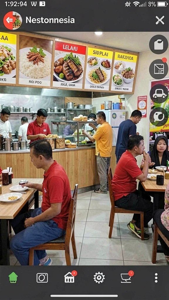 Sistem hadiah harian yang menggugah semangat.