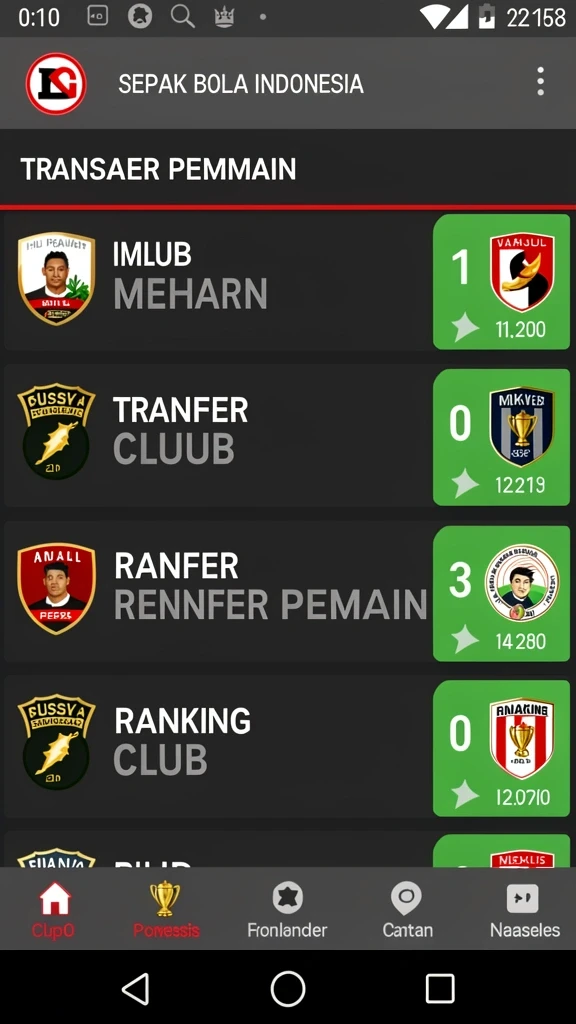 Berbagai karakter unik siap untuk dimainkan.