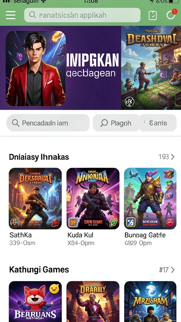Gambaran karakter unik dalam HQ777 yang menarik.