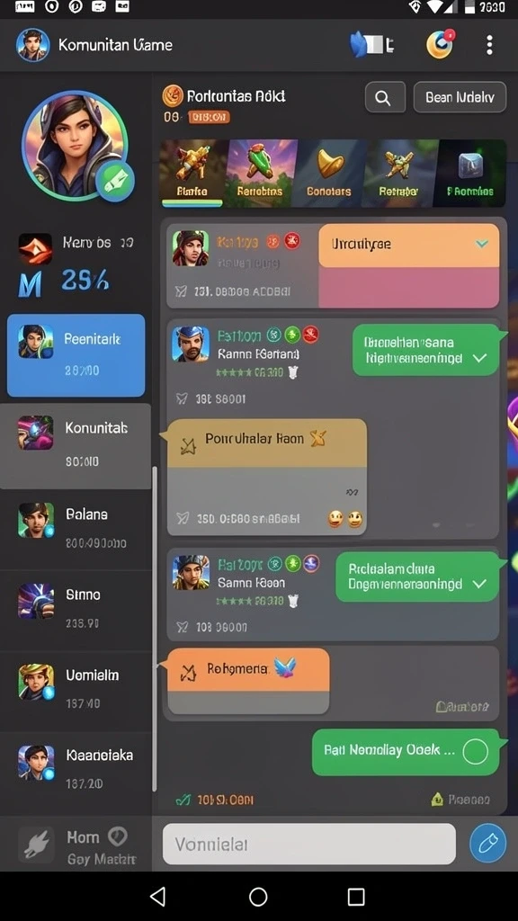Tangkapan layar menampilkan aksi seru dalam gameplay.