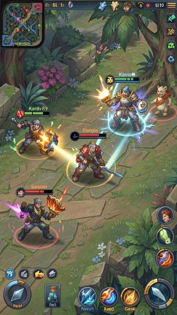 Gameplay seru yang menantang strategi pemain.