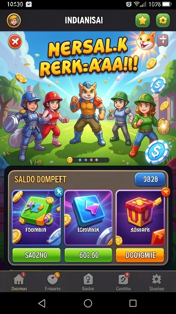 Gambaran mode multiplayer yang seru.