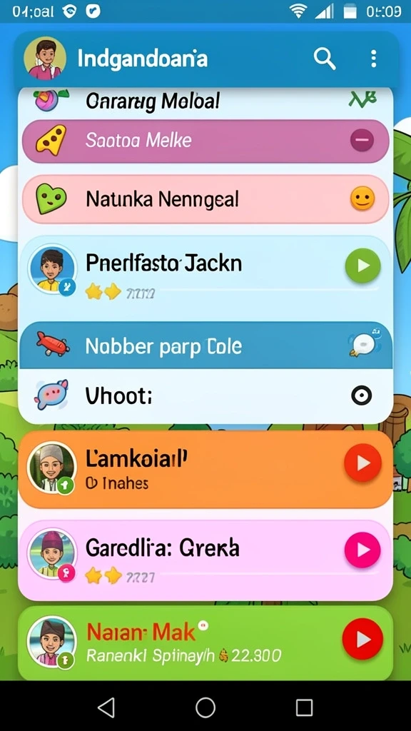 Screenshot level terbaru dengan tantangan menarik.