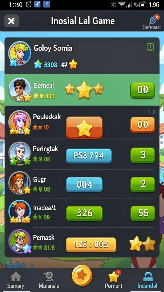 Sistem reward yang memotivasi pemain.
