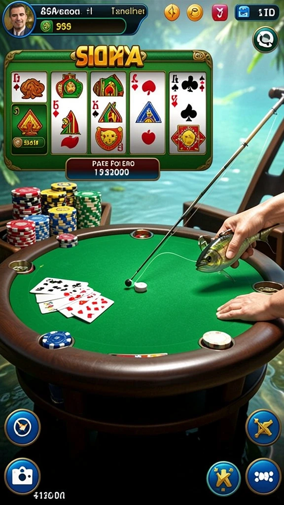 Screenshot memperlihatkan pemandangan indah dari dunia KEREN77.