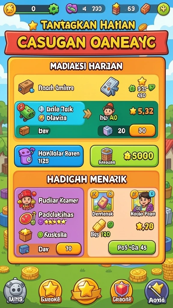 Screenshot menunjukkan momen penting dalam cerita yang dihadapi oleh para karakter.