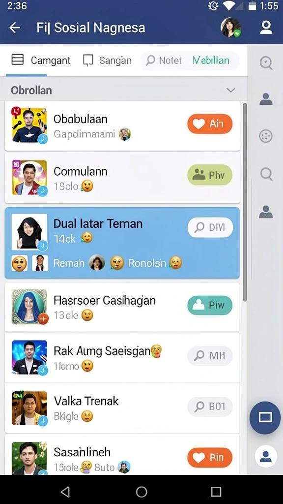 Tampilan utama KIJANGWIN yang menarik dan user-friendly.