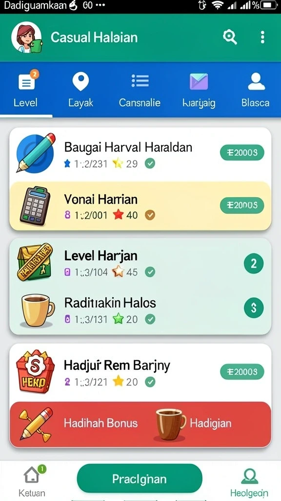 Fitur multiplayer yang memungkinkan interaksi dengan teman.