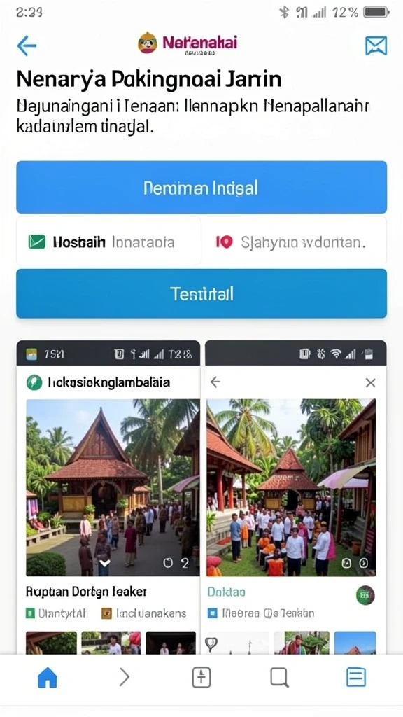 Gameplay dengan berbagai level yang penuh tantangan.
