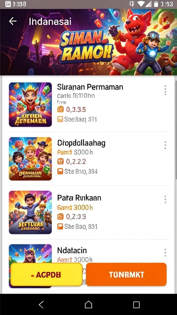 Karakter unik yang bisa Anda temui dalam permainan.