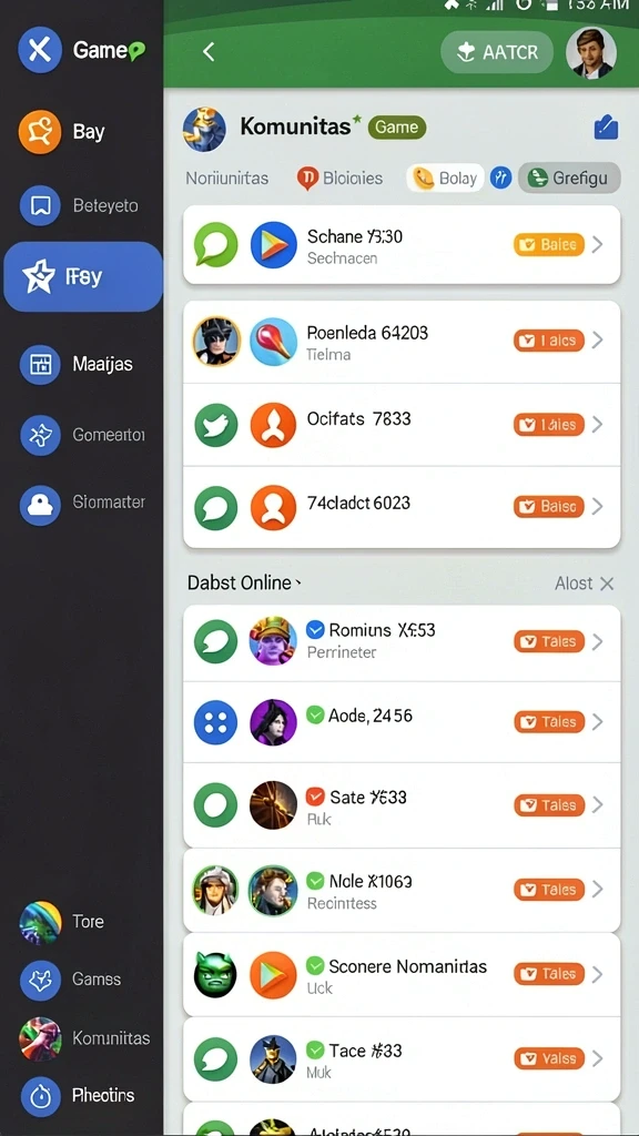 Screenshot menampilkan antarmuka utama PADI777 yang menarik.