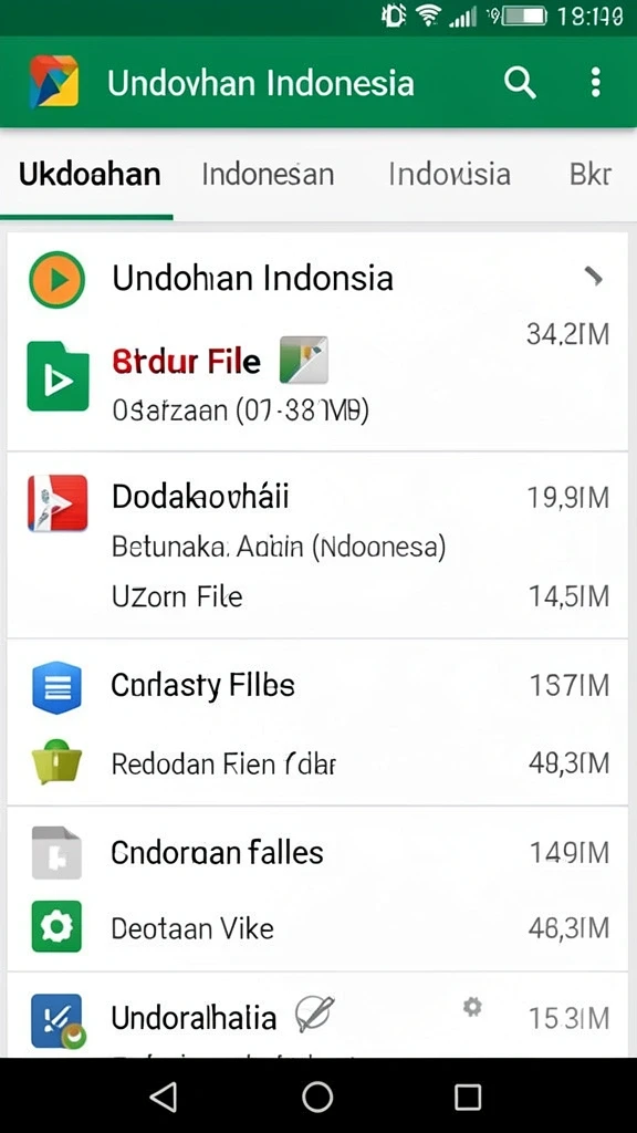 Tampilan awal permainan yang menarik dan ramah pengguna.
