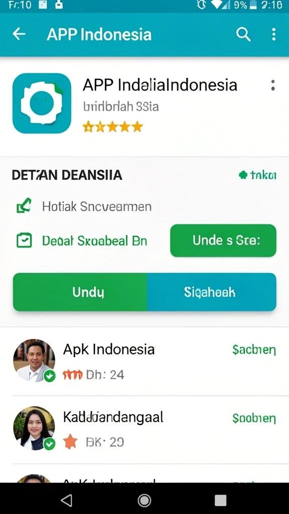 Tampilan antarmuka yang intuitif dan menarik.