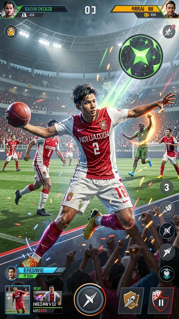 Tampilkan mode multiplayer yang penuh aksi dan kompetisi.