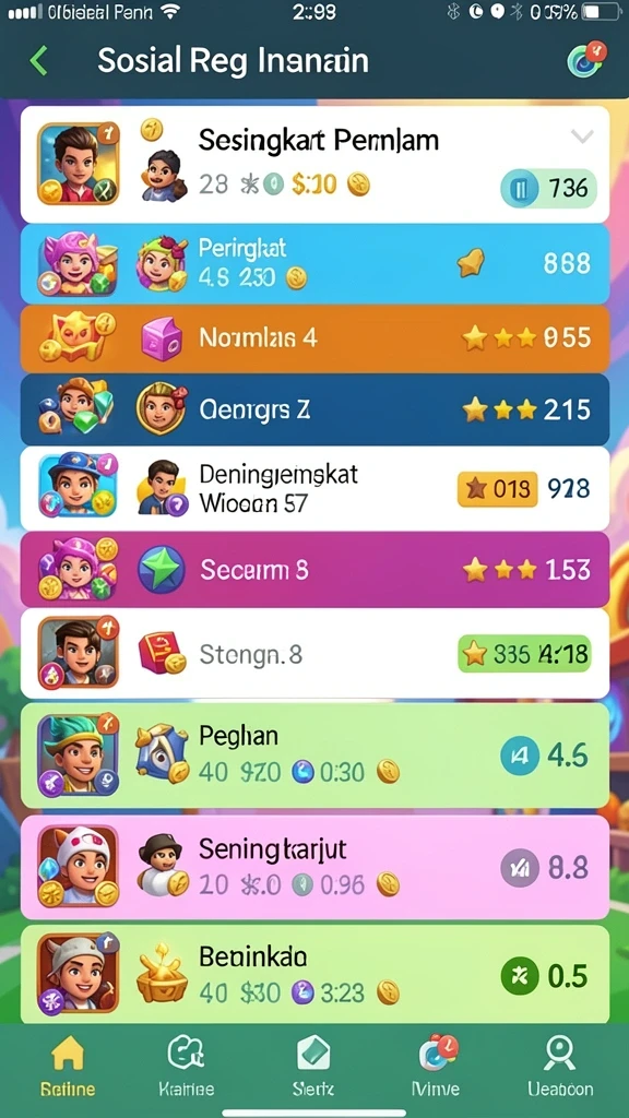 Komunitas aktif yang mendukung satu sama lain.