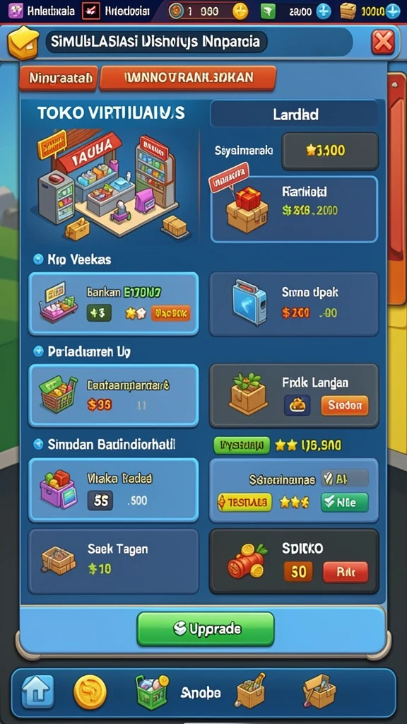 Tampilan awal aplikasi SEDAPTOGEL yang menarik.