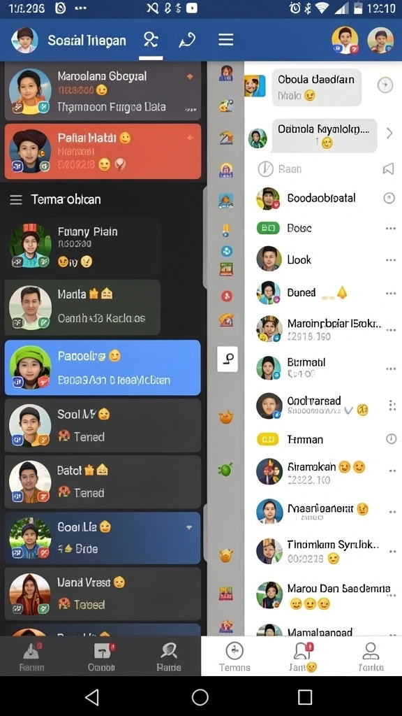 Tampilan antarmuka pengguna yang intuitif dan mudah dipahami.