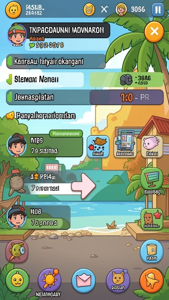 Tampilan antarmuka yang menarik dan mudah digunakan.