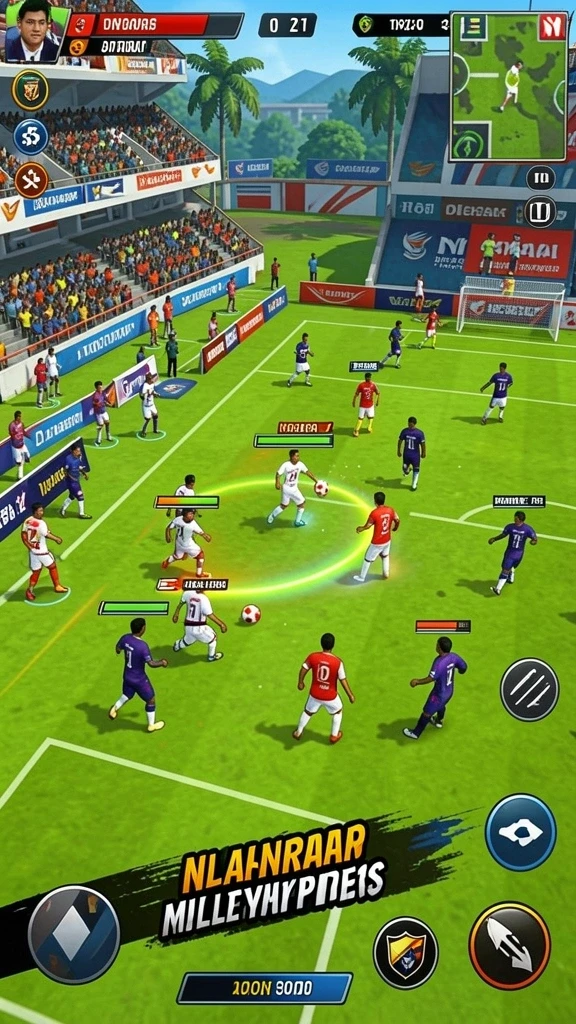 Mode multiplayer yang seru dan kompetitif.