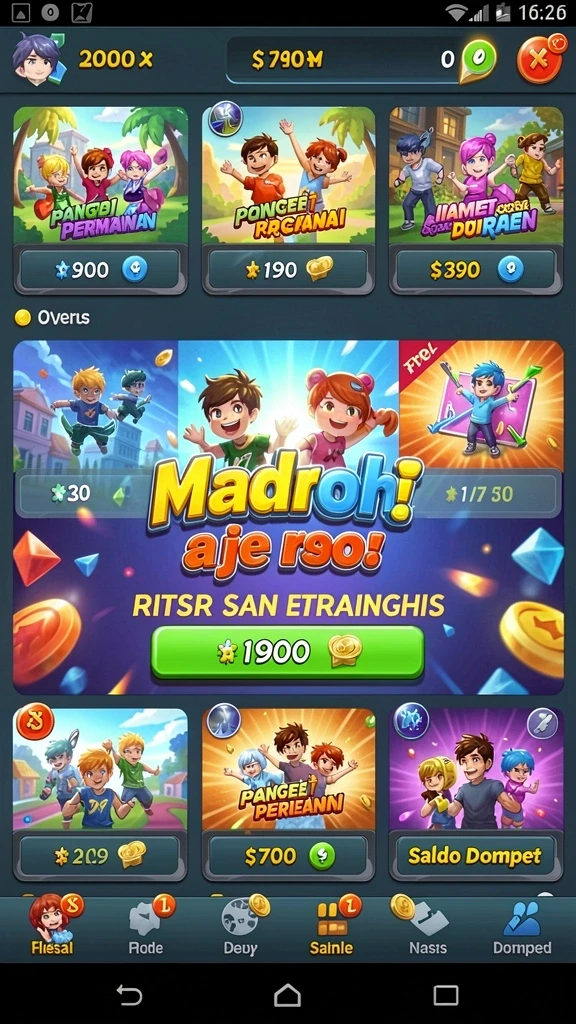 Tampilan level baru yang mencengangkan.