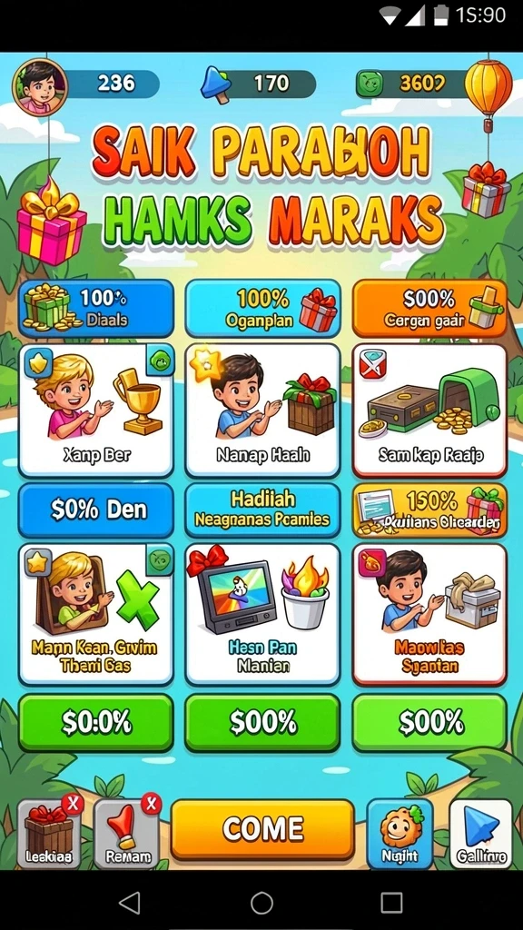 Tampilan antarmuka yang user-friendly.