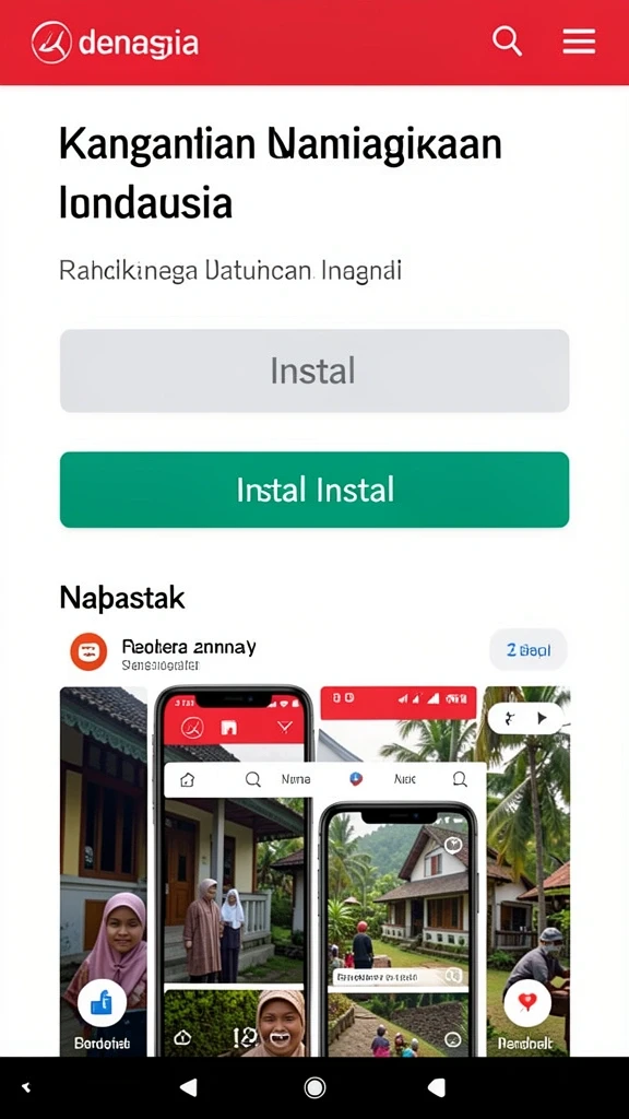 Screenshot menunjukkan pilihan permainan taruhan olahraga yang beragam.