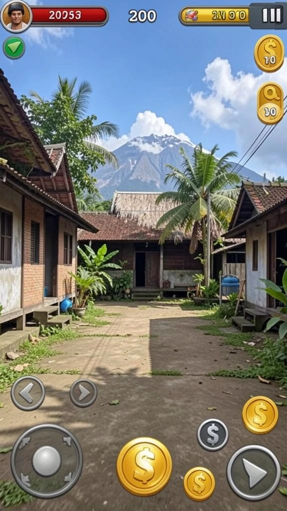 Karakter unik siap untuk petualangan.