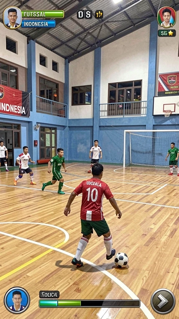 Tampilan awal yang menarik dan mudah dinavigasi.